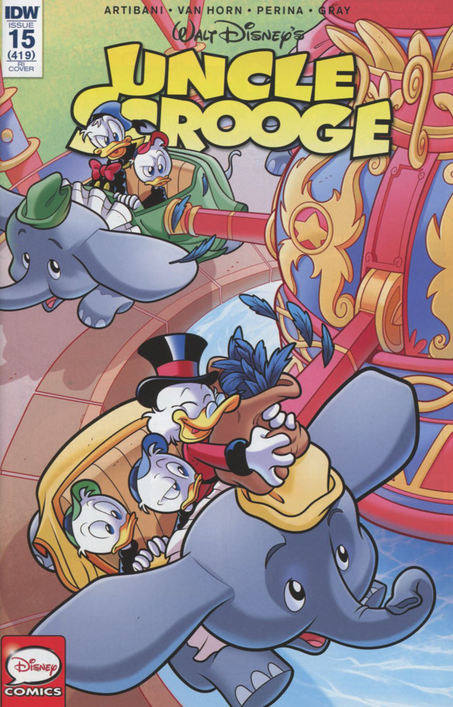 Uncle Scrooge Vol 2 #15 Cover C Incentive Massimo Asaro Variant Cover