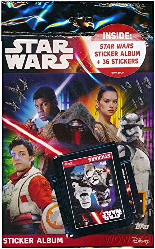 Topps 2016 Star Wars Episode VII The Force Awakens Sticker Album