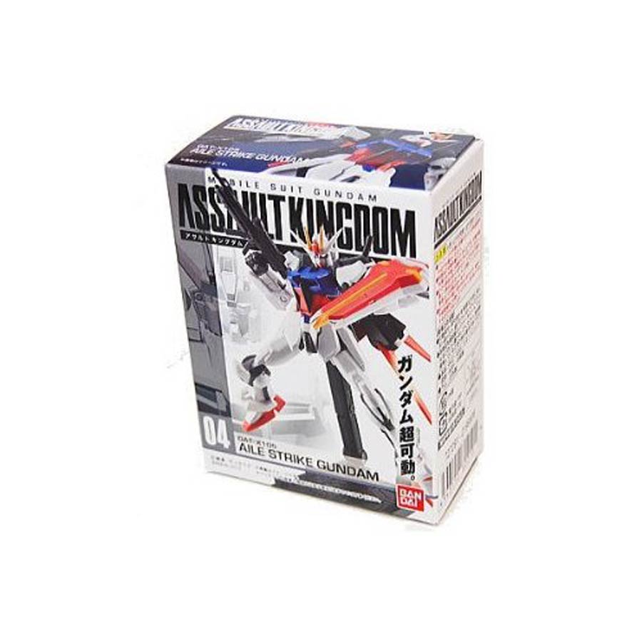 Mobile Suit Gundam Assault Kingdom Vol 1 #04 GAT-X105 Aile Strike Gundam Action Figure