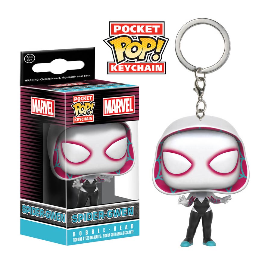 POP Marvel Spider-Gwen Vinyl Figure Keychain