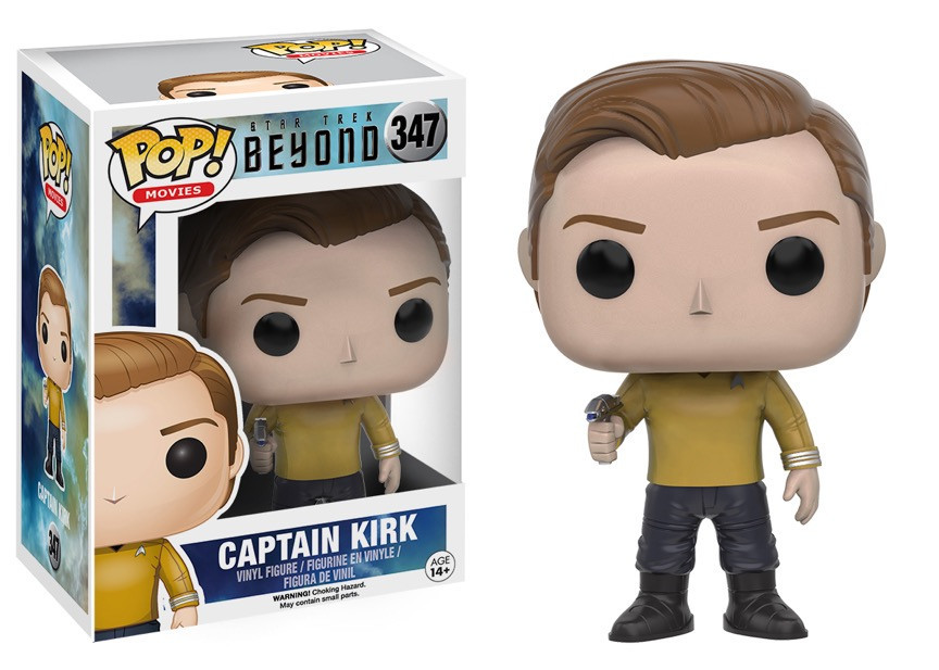 POP Movies 347 Star Trek Beyond Captain Kirk Vinyl Figure