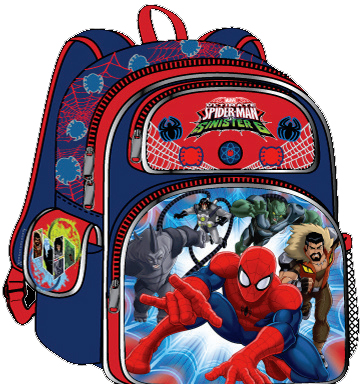 Spider-Man Classic 3D 16-inch Backpack - Blue