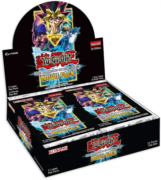 Yu-Gi-Oh TCG The Dark Side Of Dimensions Movie Pack Display (24)