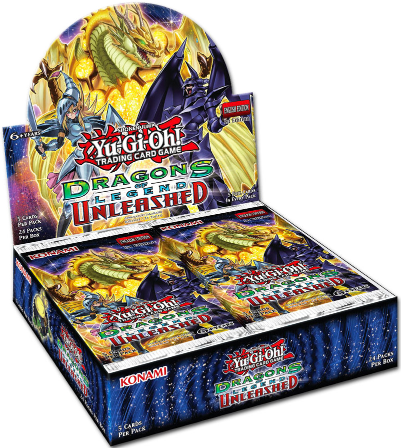 Yu-Gi-Oh TCG Dragons Of Legend - Unleashed Booster Display (24)