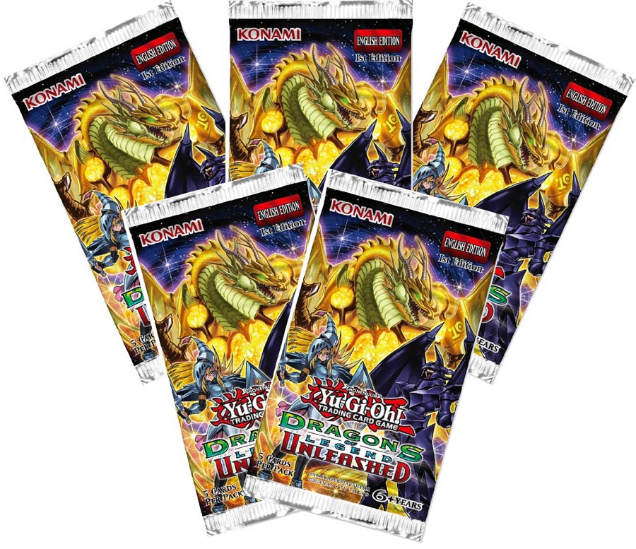 Yu-Gi-Oh TCG Dragons Of Legend - Unleashed Booster Pack