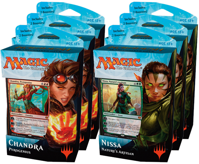 Magic The Gathering Kaladesh Planeswalker Deck Display (6)
