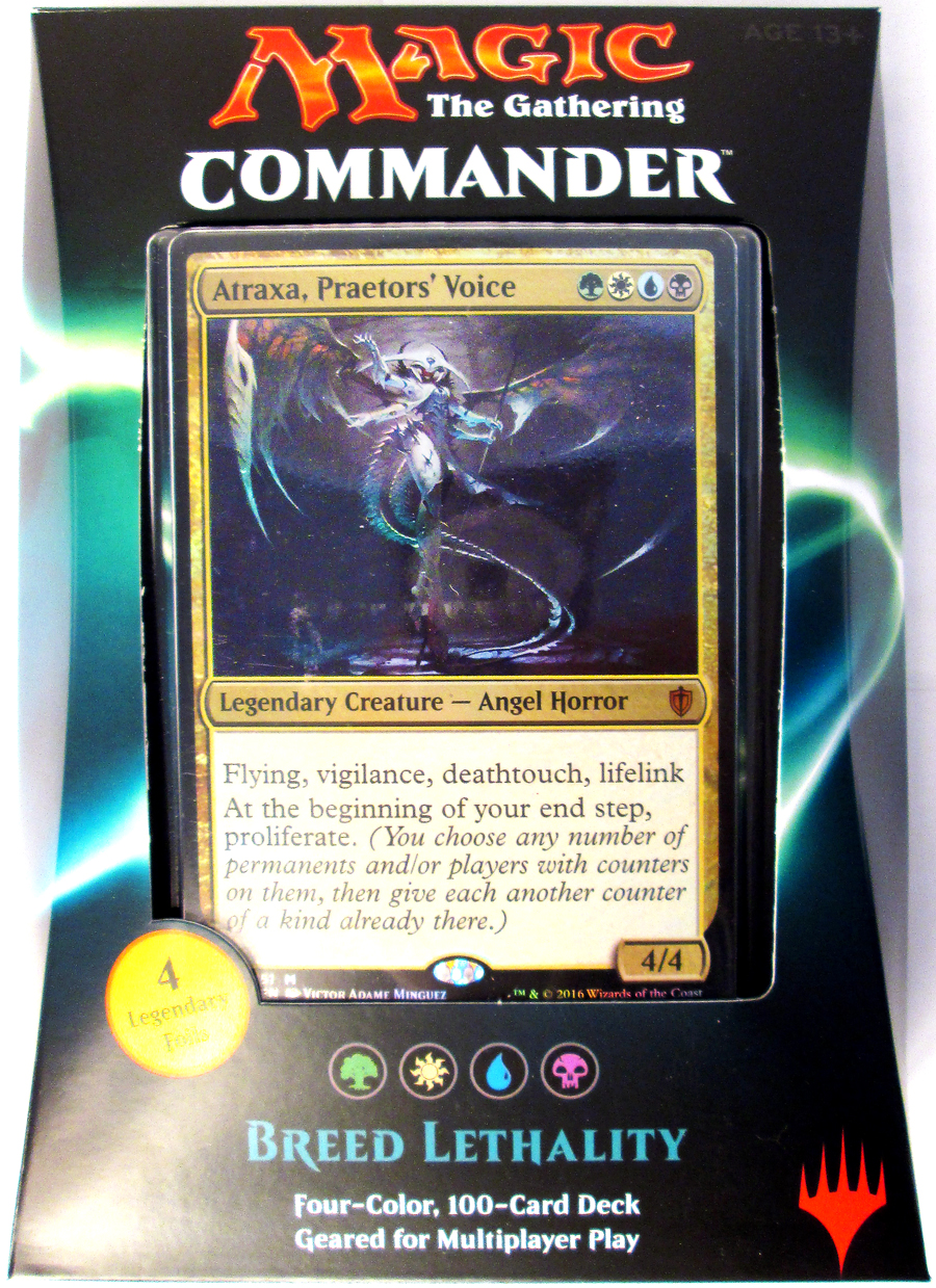 Magic The Gathering Commander 2016 Deck - Breed Lethality
