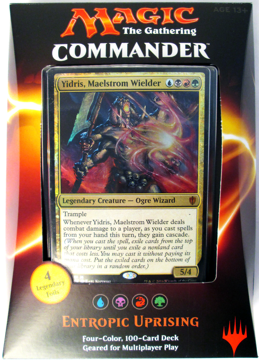 Magic The Gathering Commander 2016 Deck - Entropic Uprising