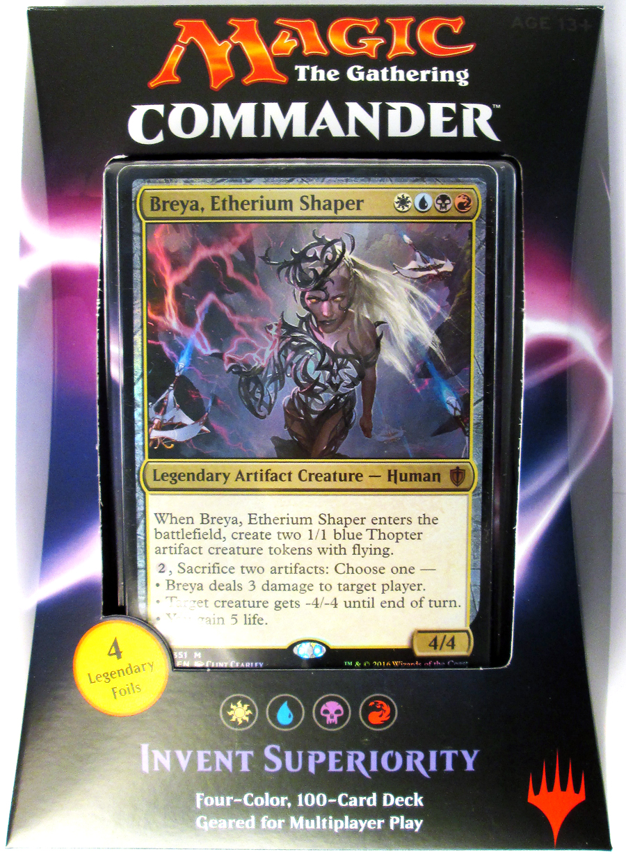 Magic The Gathering Commander 2016 Deck - Invent Superiority