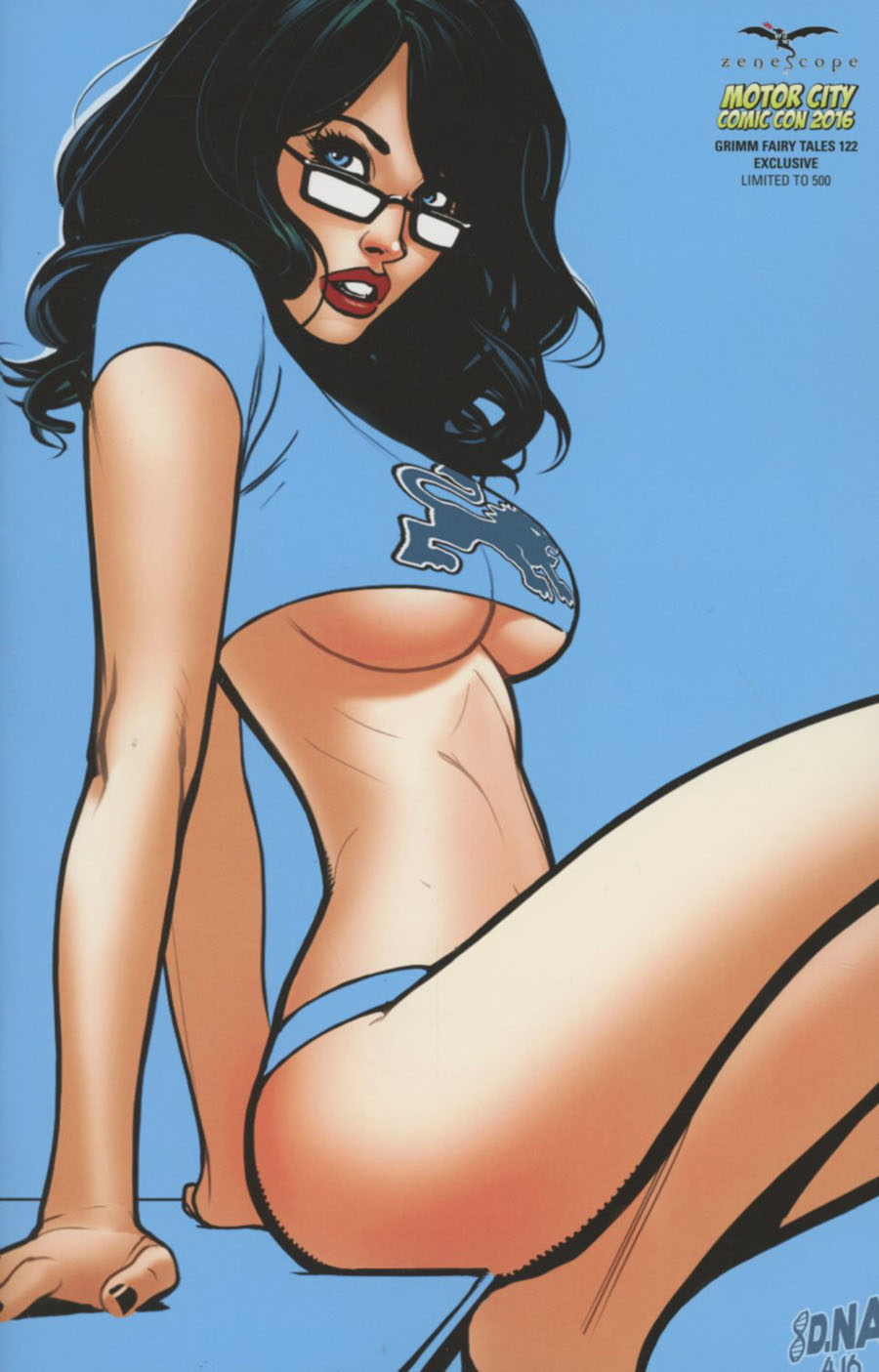 Grimm Fairy Tales #122 Cover E Motor City Comic Con 2016 Exclusive David Nakayama Variant Cover
