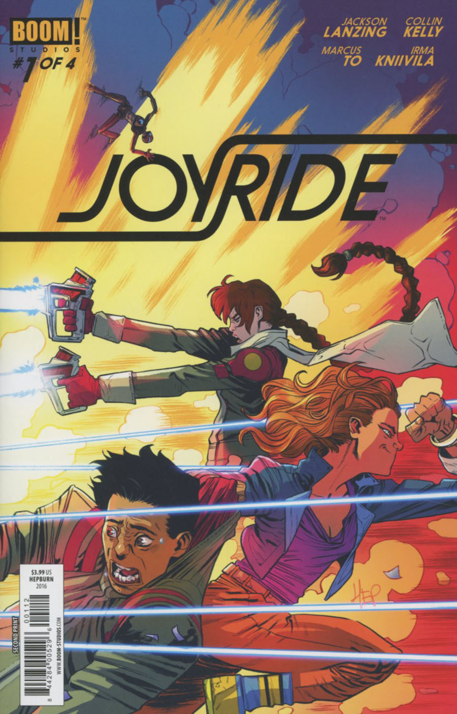 Joyride #1 Cover D 2nd Ptg Scott Hepburn Variant Cover