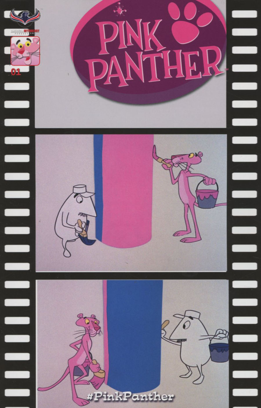 Pink Panther Vol 3 #1 Cover E Incentive Retro Animation Variant Cover