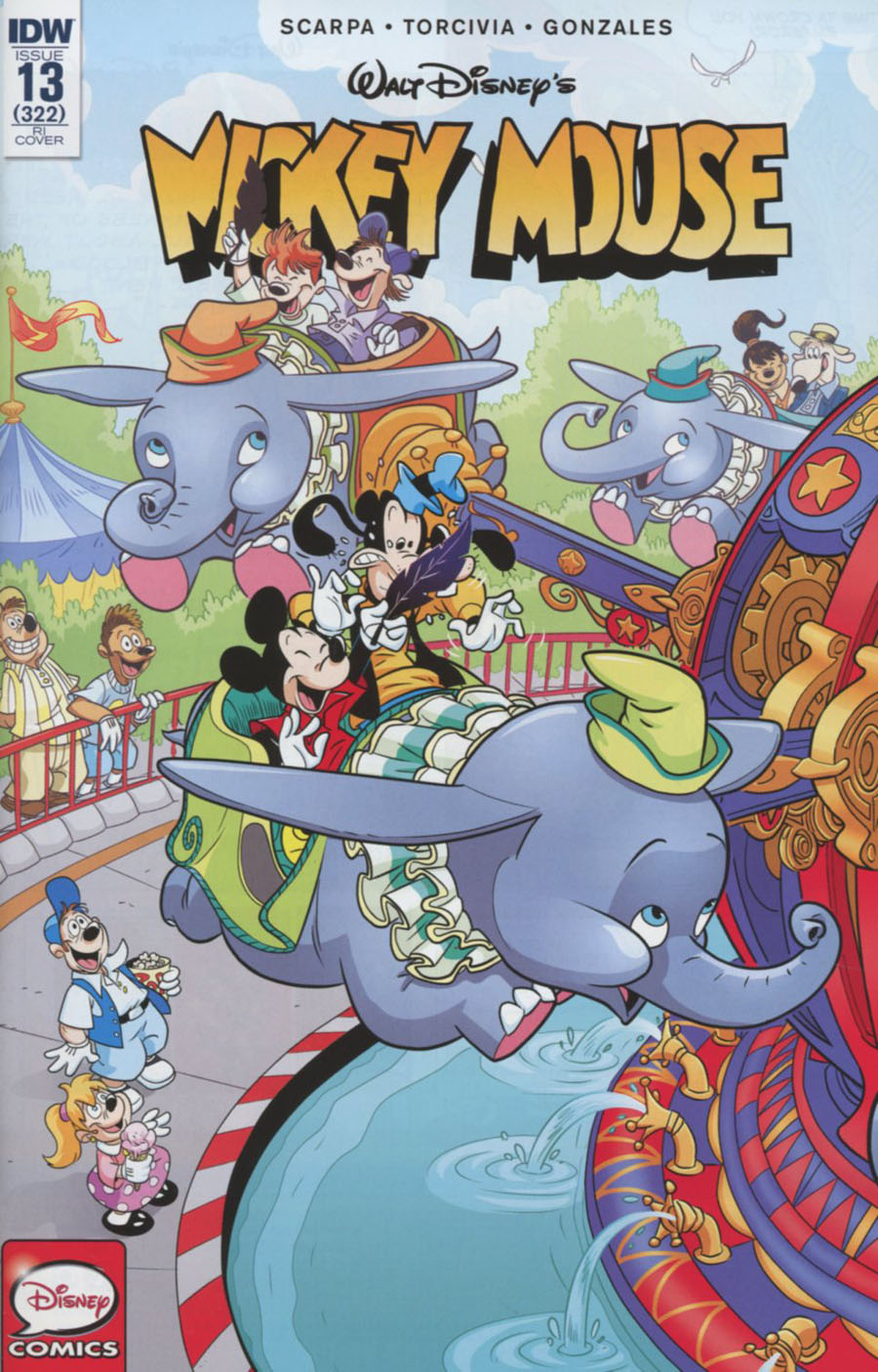 Mickey Mouse Vol 2 #13 Cover C Incentive Silvio Camboni Variant Cover
