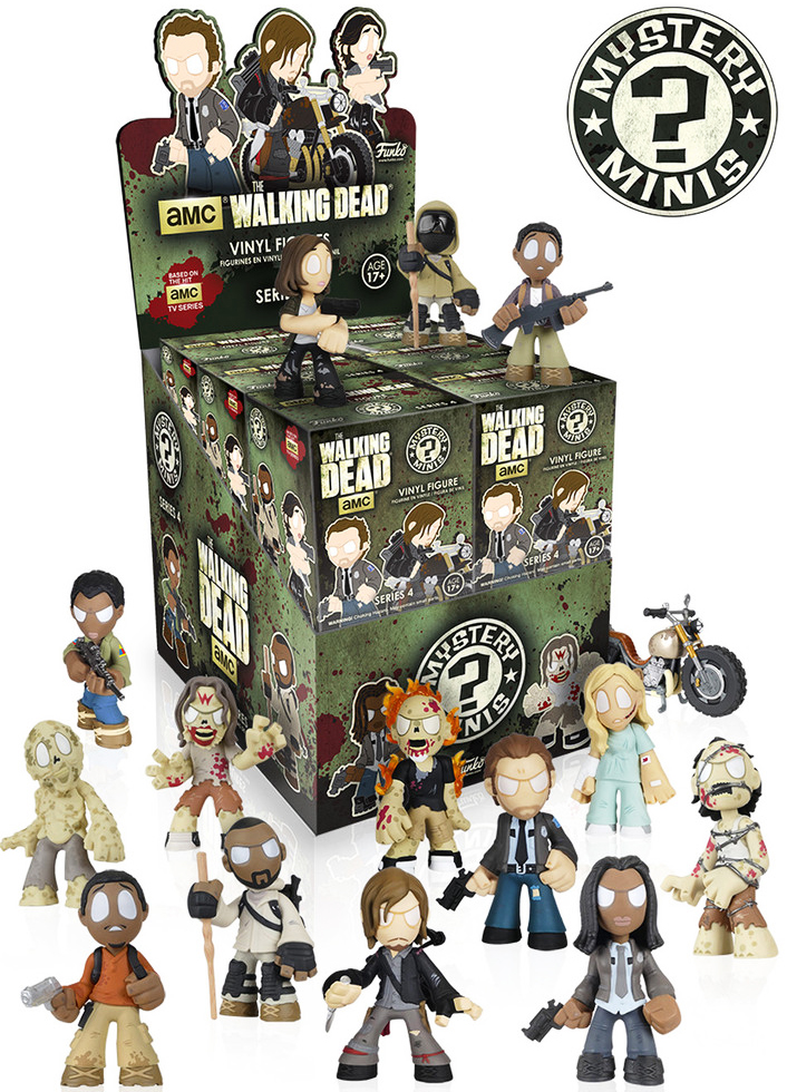 Walking Dead Mystery Minis Series 4 Blind Mystery Box
