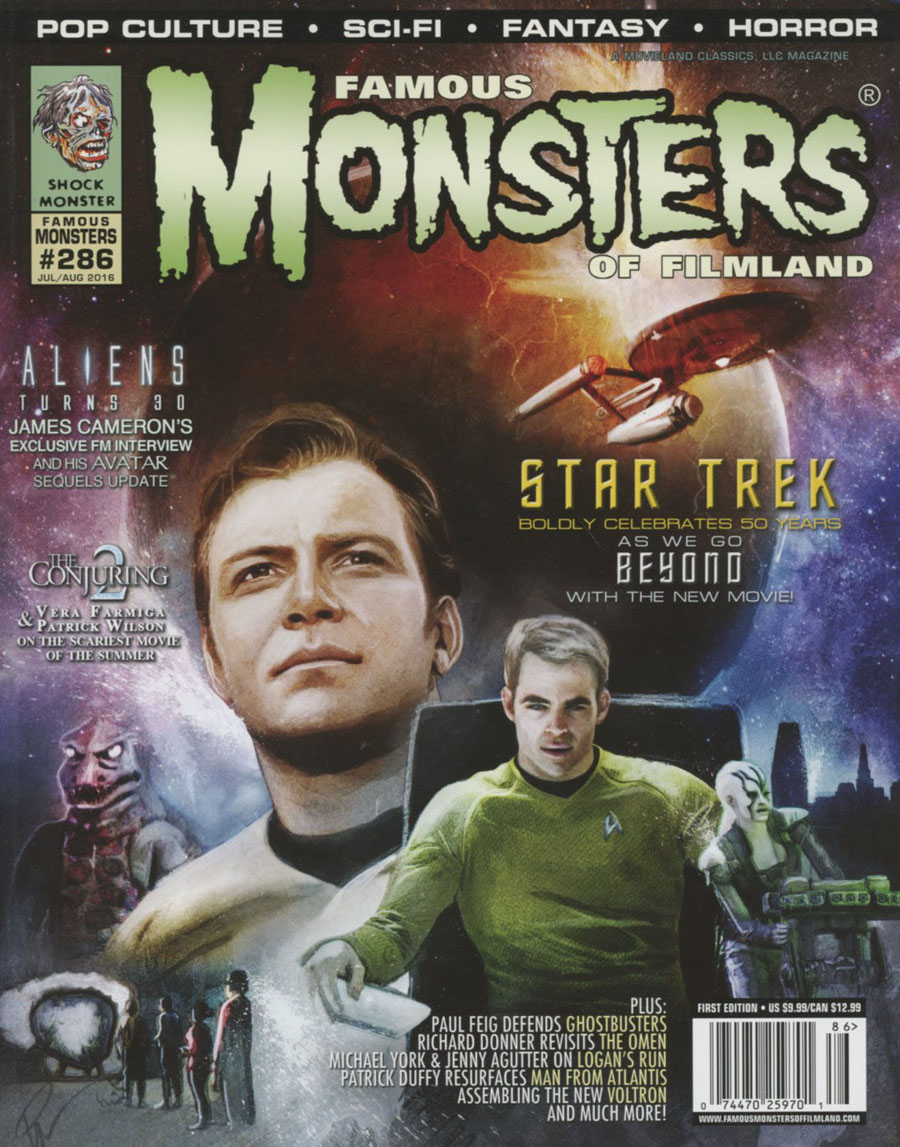 Famous Monsters Of Filmland #286 Jul / Aug 2016 Newsstand Edition