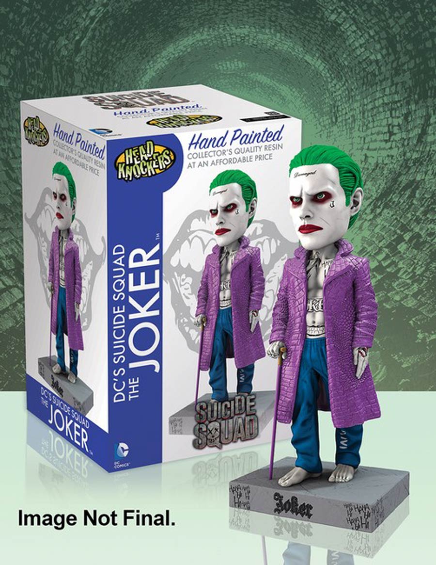 Suicide Squad Movie Head Knocker - Joker