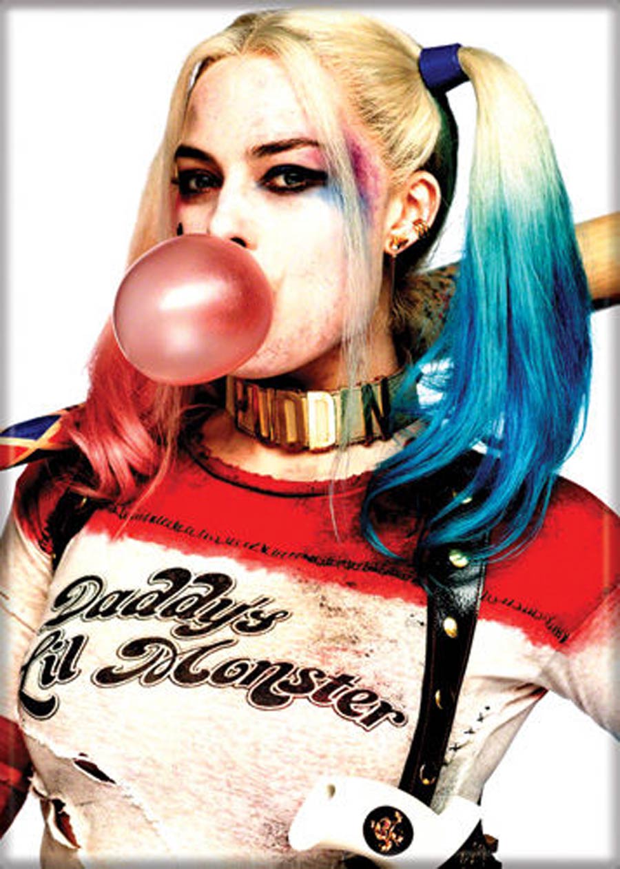 DC Comics 2.5x3.5-inch Magnet Suicide Squad - Harley Bubble (72039DC)