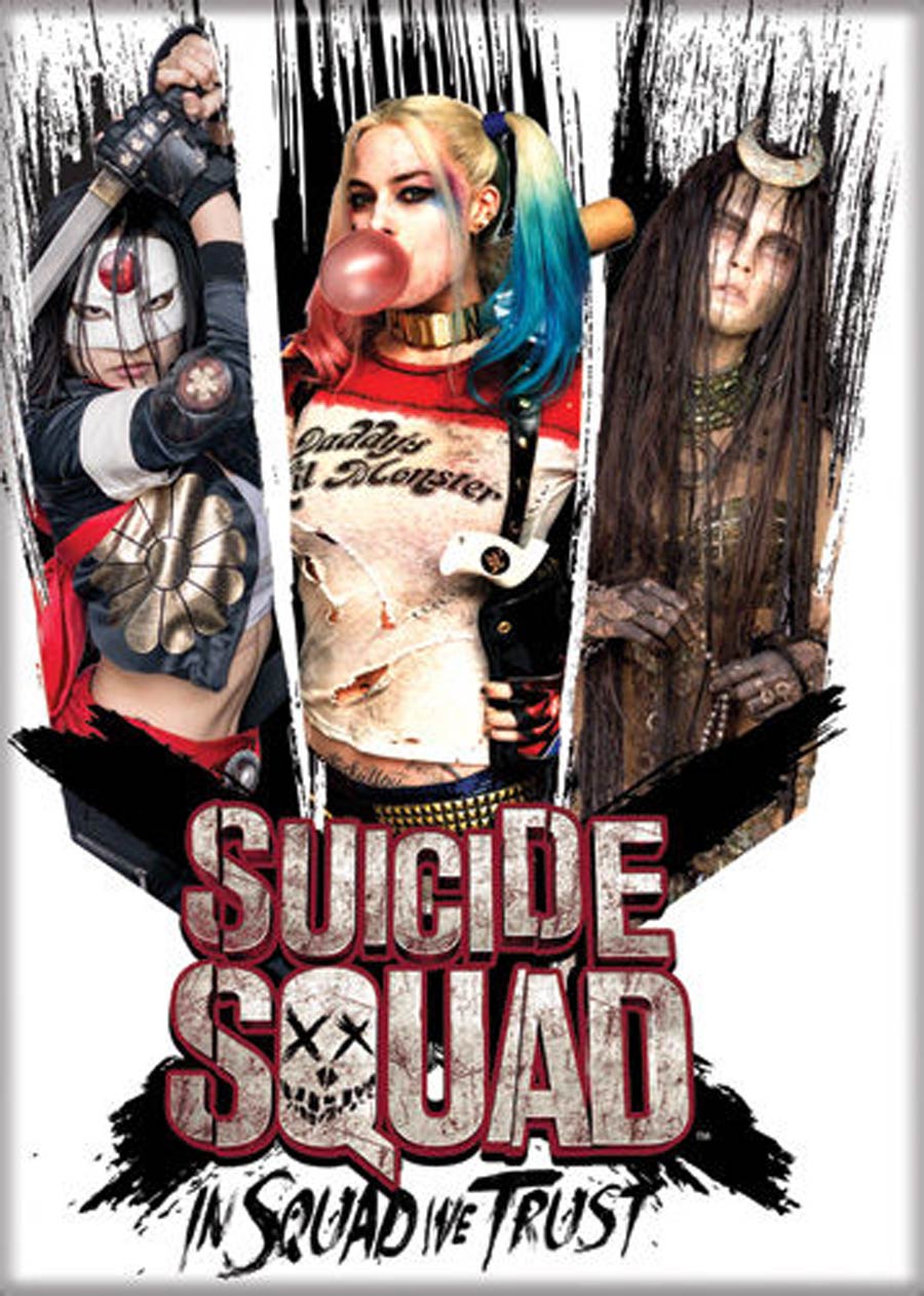 DC Comics 2.5x3.5-inch Magnet Suicide Squad - In Squad We Trust (72051DC)