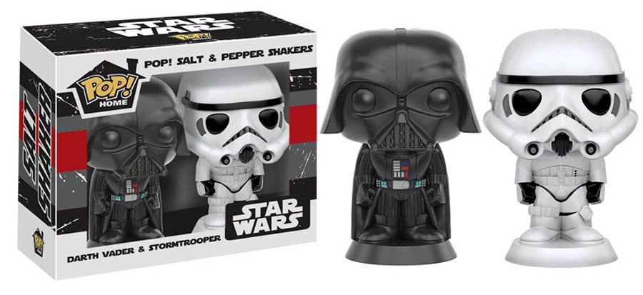 POP Home Star Wars Darth Vader And Stormtrooper Salt And Pepper Shakers