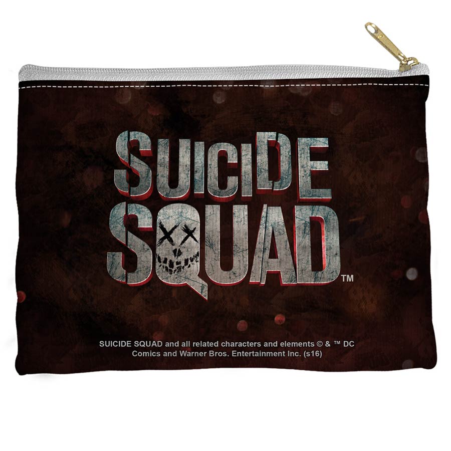 Suicide Squad Movie Logo Accessory Pouch 8.5X6