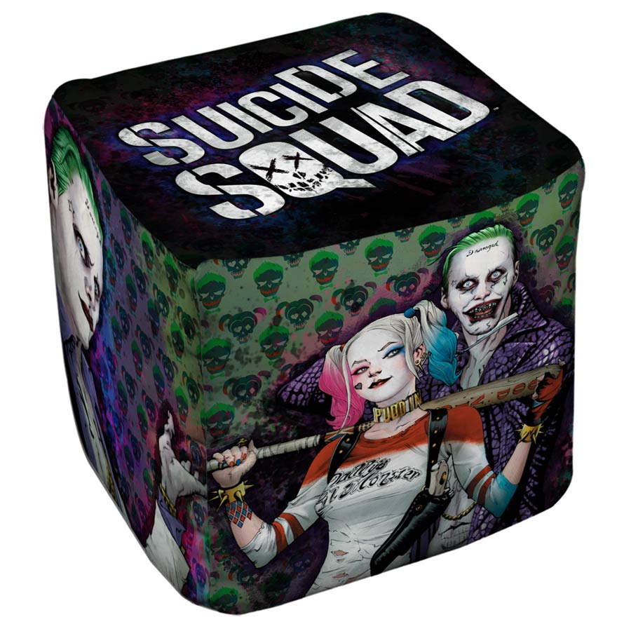 Suicide Squad Movie Perfect Couple Cube(Ottoman) 18X18X18