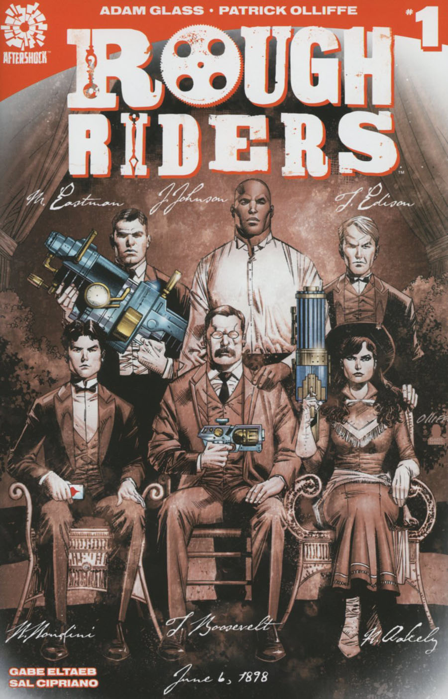 Rough Riders #1 Cover C 2nd Ptg Pat Oliffe Variant Cover