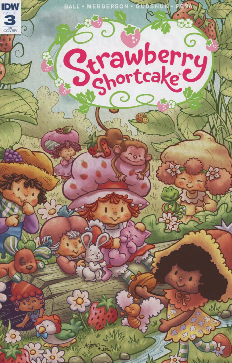 Strawberry Shortcake Vol 3 #3 Cover D Incentive Nico Pena Variant Cover