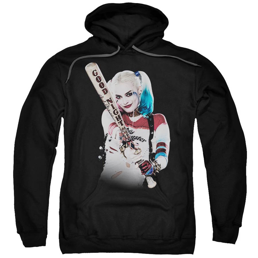 Suicide Squad Movie Bat At You Mens Black Pull Over Hoodie XXX-Large