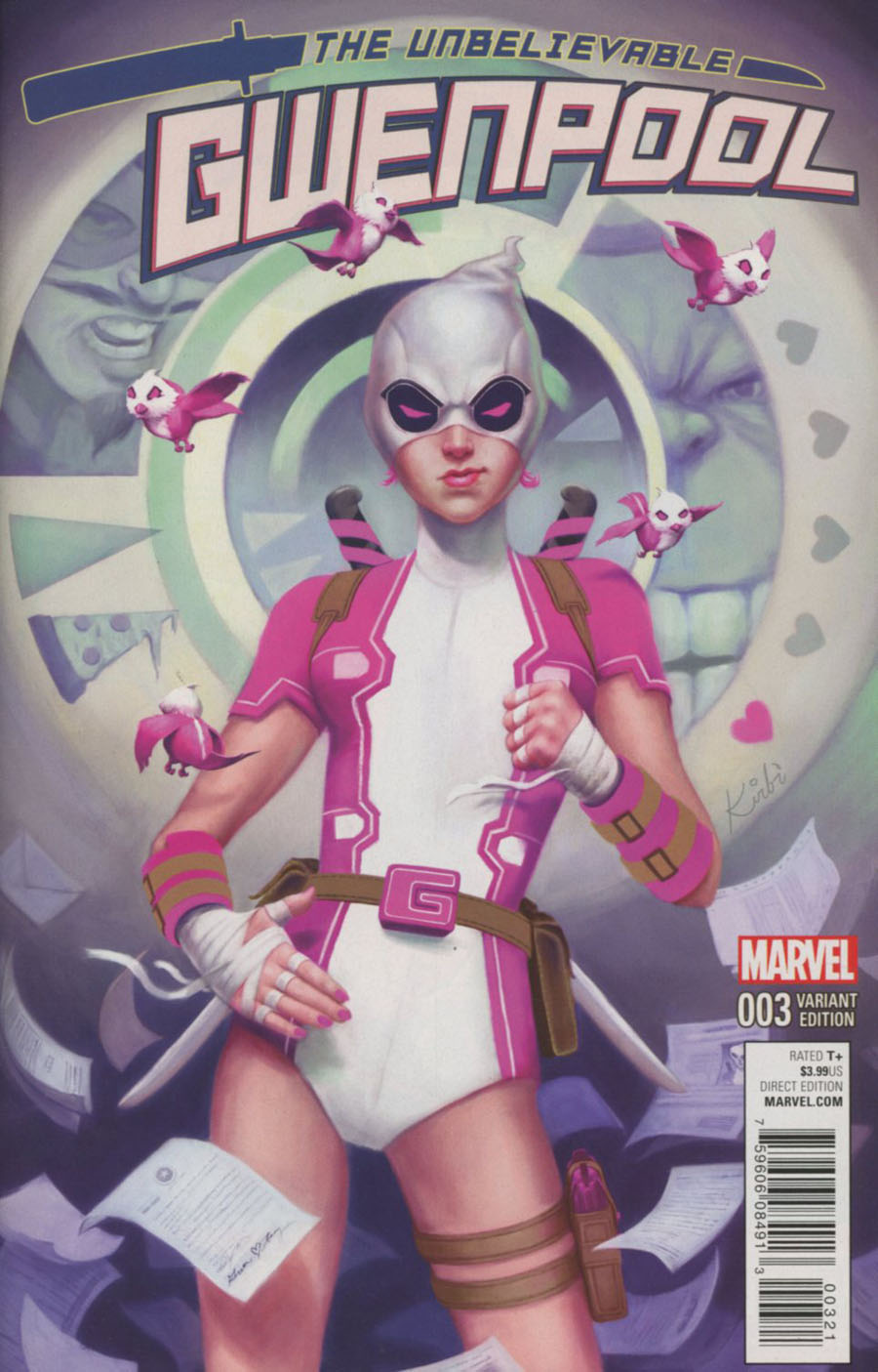 Gwenpool #3 Cover B Incentive Variant Cover