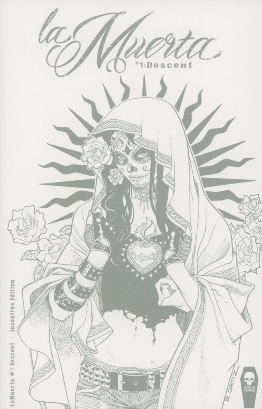 La Muerta Descent #1 Cover E Incentive Richard Ortiz Variant Cover