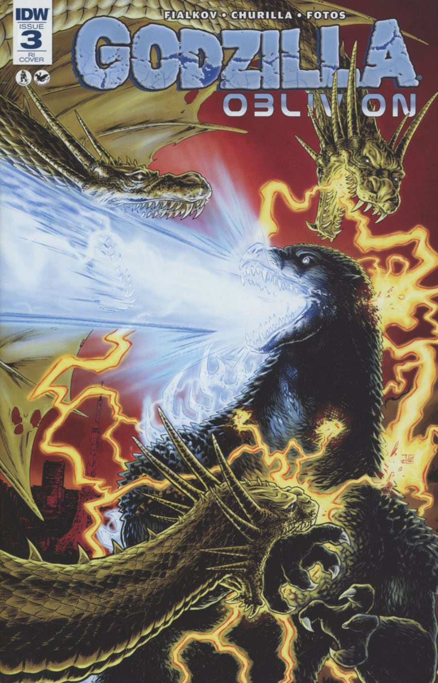 Godzilla Oblivion #3 Cover C Incentive Tadd Galusha Variant Cover