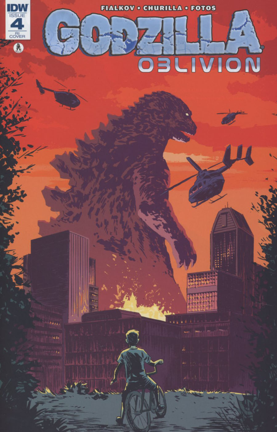 Godzilla Oblivion #4 Cover C Incentive Michael Walsh Variant Cover
