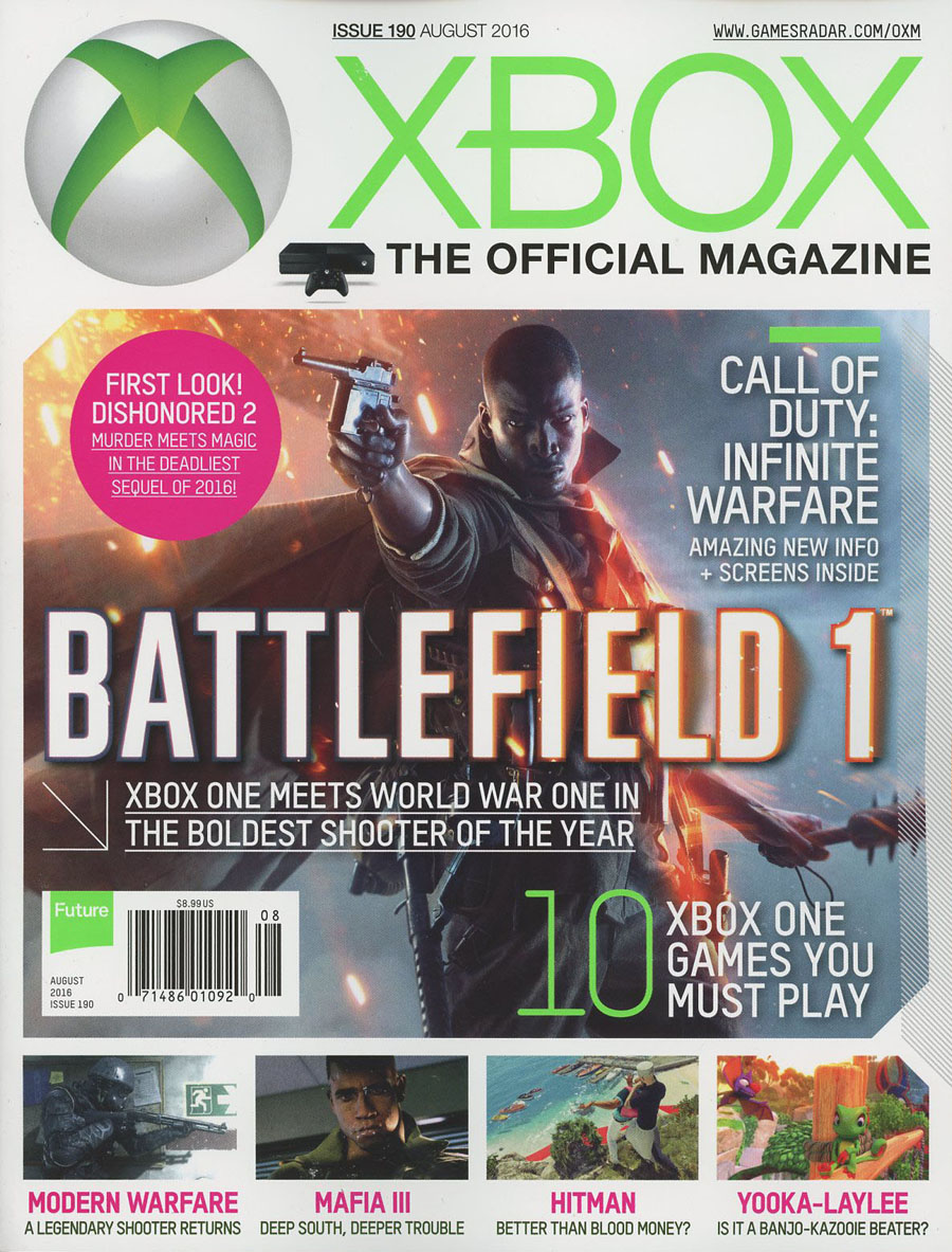 Official XBox Magazine #190 August 2016