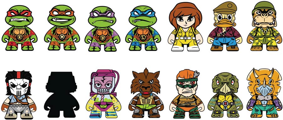 Teenage Mutant Ninja Turtles Shell Shock Mini Series Blind Mystery Box