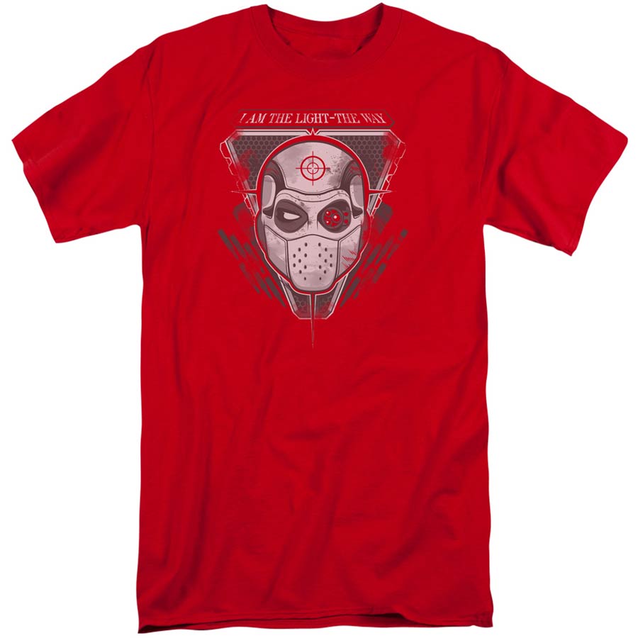 Suicide Squad Movie I Am The Way Adult Tall Fit Red Short Sleeve T-Shirt XXX-Large