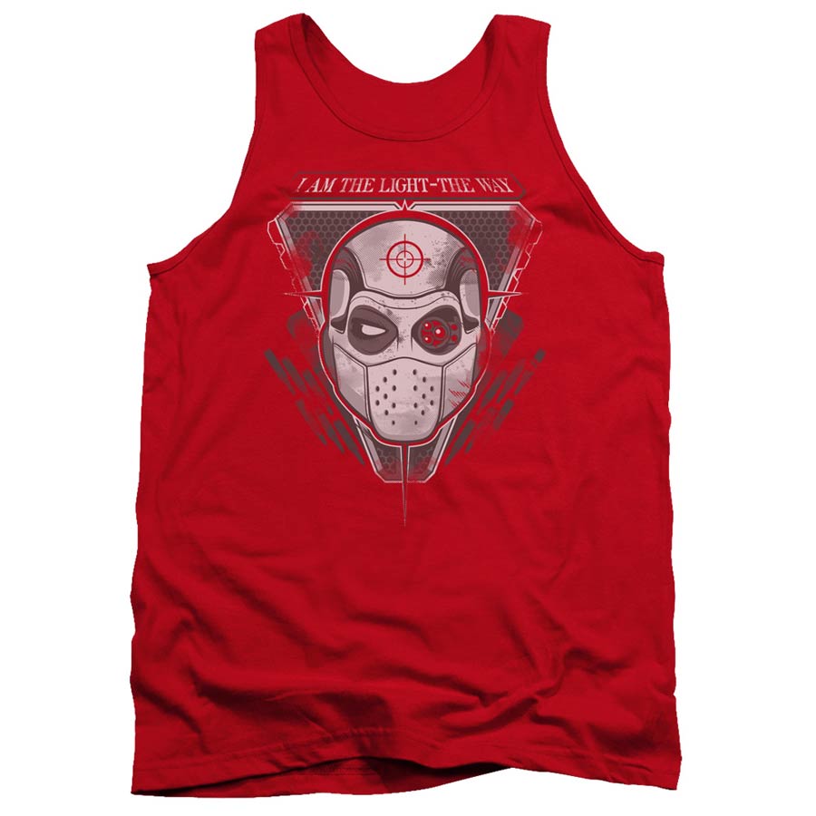 Suicide Squad Movie I Am The Way Adult Tank Top Red T-Shirt T-Shirt Large