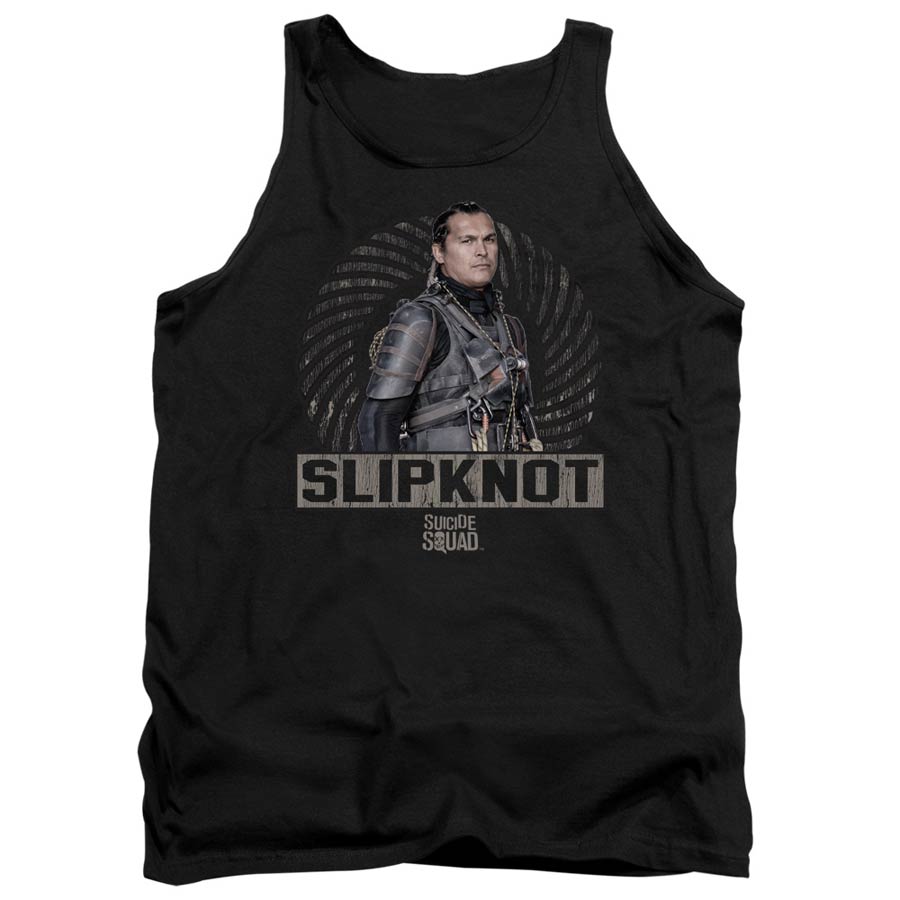 Suicide Squad Movie Slipknot Rope Adult Tank Top Black T-Shirt Large