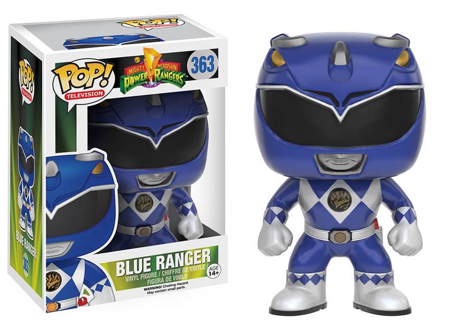 POP Television 363 Mighty Morphin Power Rangers Blue Ranger Vinyl Figure