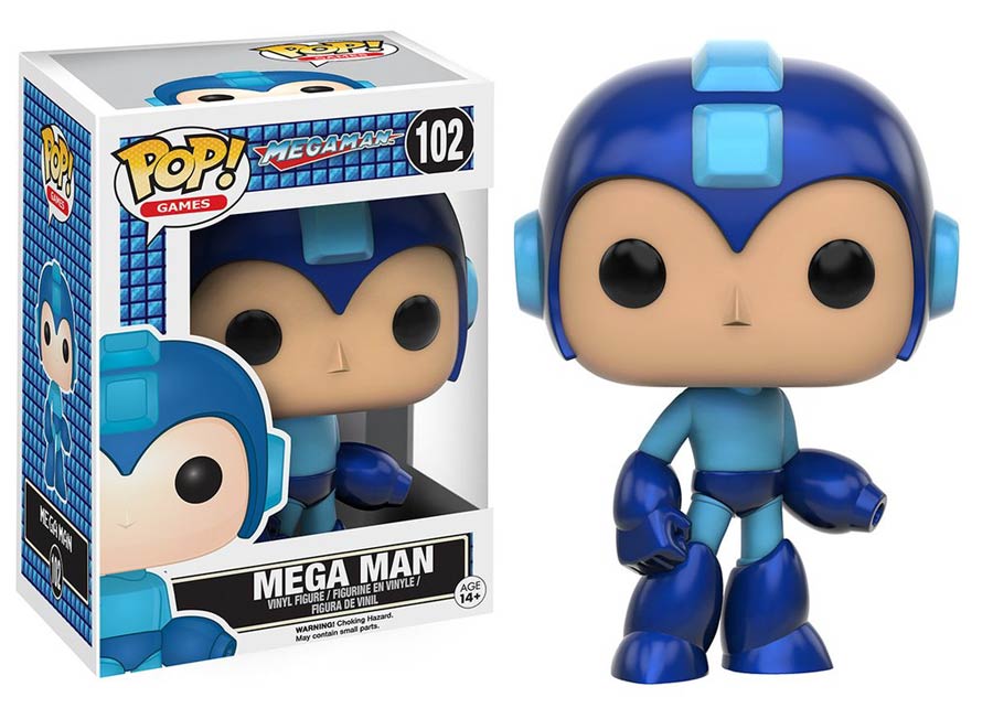 POP Games 102 Mega Man Mega Man Vinyl Figure