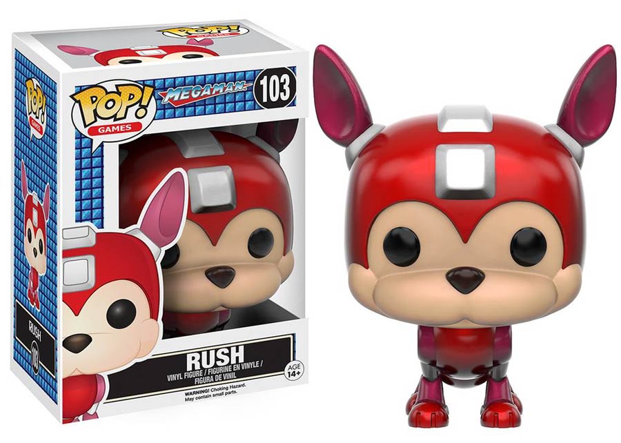 POP Games 103 Mega Man Rush Vinyl Figure