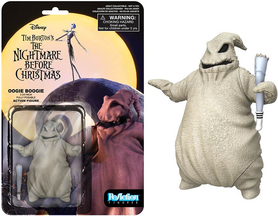 ReAction The Nightmare Before Christmas Oogie Boogie 4-Inch Action Figure