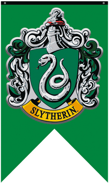 Harry Potter Crest Banner - Slytherin