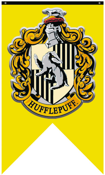 Harry Potter Crest Banner - Hufflepuff