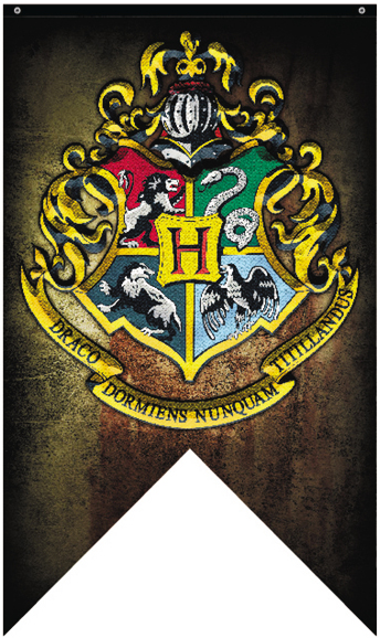 Harry Potter Crest Banner - Hogwarts