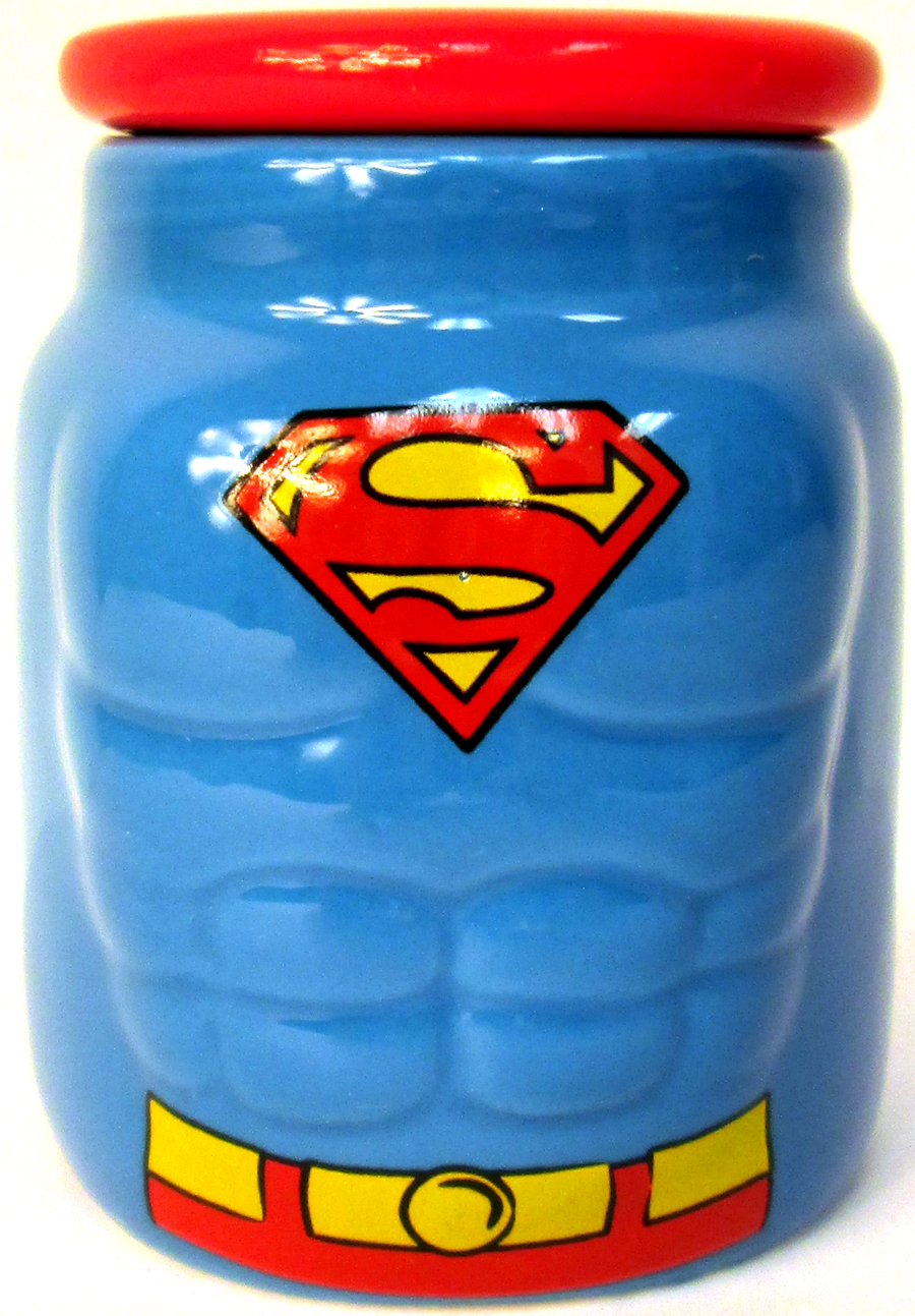 DC Comics 6-ounce Molded Jar - Superman