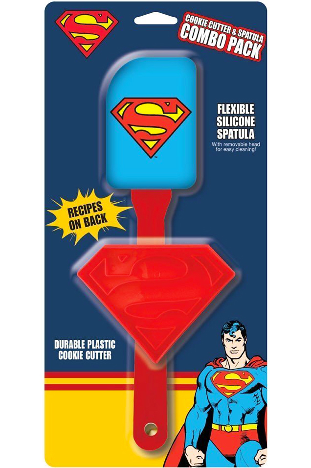 DC Comics Spatula Cookie Cutter 2-Pack - Superman
