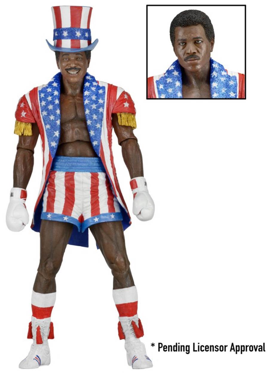 Rocky 40th Anniversary 7-Inch Series 2 Rocky IV Apollo Creed Action Figure