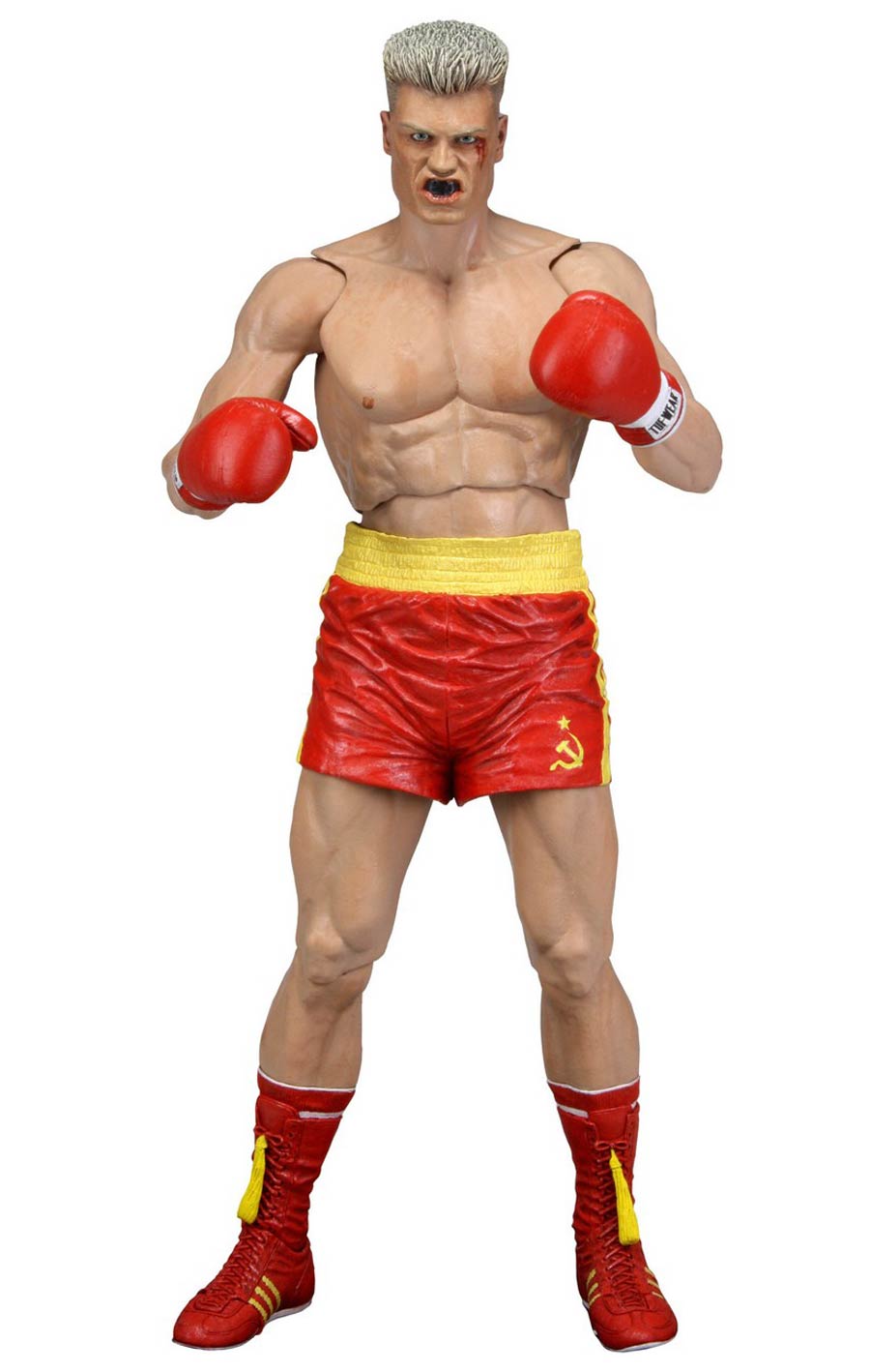 Rocky 40th Anniversary 7-Inch Series 2 Rocky IV Ivan Drago Red Action Figure