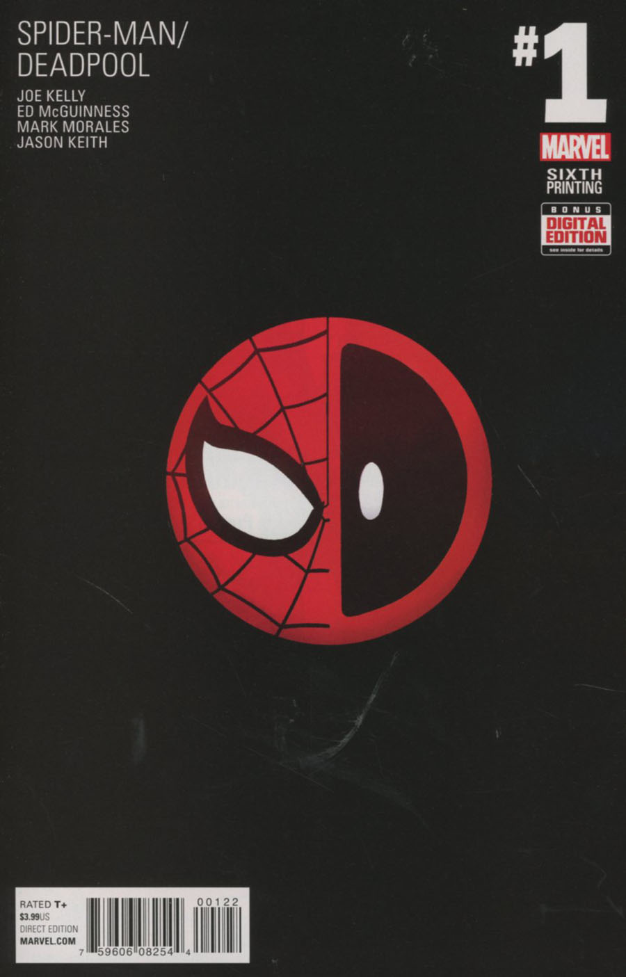 Spider-Man Deadpool #1 Cover Q 6th Ptg Ed McGuinness Variant Cover