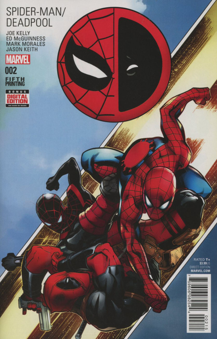 Spider-Man Deadpool #2 Cover G 5th Ptg Ed McGuinness Variant Cover